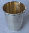 Judaica Kiddush Cup beaker 925 Sterling Silver Unique Israel Vintage 54 Grams 