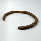 Circa 1500-1000 Bc Ancient Celtic Engraved Bronze Bracelet