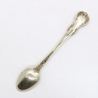 Sterling Silver Towle Old Master 4-1 4   No Mono Demitasse Spoon  925 Pre-owned