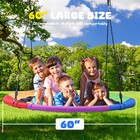 60  Large Saucer Tree Swing For Kids Adults 900d Oxford With 2pcs Hanging Straps