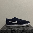 Nike Sb Skate Shoes Mens 12 Blue Check Solarsoft Canvas Skateboarding Sneakers