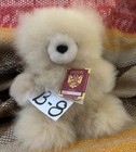 Adorable Peru Genuine 100  Alpaca Fur Plush Stuffed Teddy Bear own Passport   8