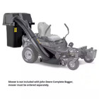 John Deere Buc11760 Z370r Zero Turn Electric Mower 42 In Twin Bagger Only