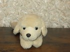 Fao Schwarz Golden Labrador Retriever Puppy Dog Plush Stuffed Animal Lab Yellow