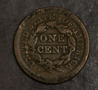1851 Braided Hair Large Cent              lot 7117