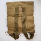 Vintage Boy Scouts Of America Yucca Pack Canvas Backpack Leather Straps Usa 574