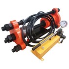 100t Hydraulic Track Chain Pressing Press Sleeve Pin Dismantling Machine 0-63mpa