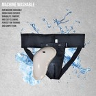 Groin Protector Cup Guard Boxing Mma Muay Thai Karate Taekwondo Black