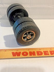 Vintage Toy Truck Tires  Plastic Molded  2 1 4  Diameter  4 On Axle