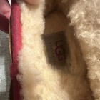 Ugg Dakota Women s Red Suede Shearling Lined Moccasin Slippers Us 6