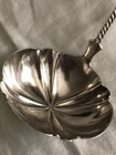 Early 19th Century Hall  Hewson   Brower Coin Silver Ladle Eagle Mark Albany Ny