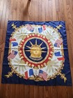 Hermes Statue Of Liberty Centennial Vintage 1986 Scarf 250 Year Anniversary
