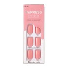 Kiss Impress Press-on Nails Manicure Short Color 003 Pretty Pink Lot Of 3