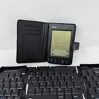 Palm Viix Pda Organizer W  Portable Keyboard Stylus Case Tested Works