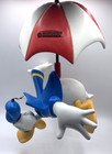 Donald Duck Umbrella Parachute Big Figurine Disney 165 G3d
