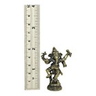 Lord Ganesha Nritya Ganapati Dancing Ganesh Hindu Murti Idol Brass Statue  33