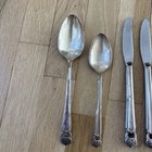 Vintage 1847 Rogers Bros Is    eternally Yours Silver-plate 3 Knives And 2 Spoons