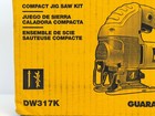 Dewalt Dw317k 6 5-amp Keyless T Shank Variable Speed Corded Jigsaw Fast Shipping