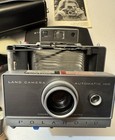 Vintage Polaroid Automatic 100 Land Camera With Original Case With Accessories