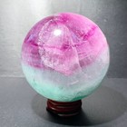 575g Natural Fluorite Crystal Ball Sphere Polished Mineral Energy Healing Reiki