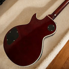 Custom Electric Guitar Vintage Sunburst Color Flame Maple Top Fret Binding