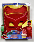All 3 Pj Masks Kids Dress Up Sets Owlette Gekko Catboy Fabric Masks Sz 4-6x New