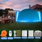 5m Portable Inflatable Igloo Dome Tent For Party Wedding Event Outdoor Camping