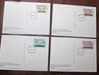 Gb Phq Cards 1982 -british Motor Cars  Back - Fdi  Full Set Used Free Post Uk