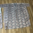 Traditional African Men   s Embroidered Outfit Set Of 2 Top   Pants Size Xl