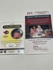 Brady Tkachuk Signed Card Ud Dazzlers Jsa Coa Ip Auto Senators Autographed A