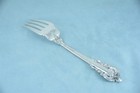 Wallace Grande Baroque Sterling Silver 8-1 8  Cold Meat Fork No Monogram