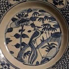 Antique Large 10 Inches Chinese Wanli Ming Phoenix Bowl  Rare   Collectible Item