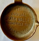 Vtg  1965 Annual Death Valley M c  Run Lapel Pin Frying Pan Harley Davidson