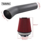 New Air Intake  Red Filter 4  Ls Swap Kit For For Lsx Ls1 Ls2 4 8 5 3 5 7 6 0l