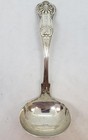 Tiffany English King Sterling Silver 7 25  Gravy Ladle Monogram A21