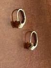 Toddler Or Baby 14k  Gold Leverback Earrings