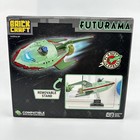 Brick Craft Futurama Planet Express Ship Green Building Set 382pcs Display Stand