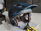 Fox Racing Dropframe Pro Mtb Bicycle Downhill Helmet Two Tone Indigo Medium M