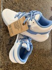 Nike Hyperquick Low Top Lace Up Sneakers White blue New  men -5  Women-6 5 