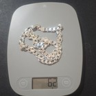 New 925 Sterling Silver Cuban Link Chain Necklace  Lobster Clasp  24 Inch  62g