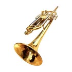 Yamaha Xeno Ytr-8335g Trumpet Gold Used With Hard Case Mouthpiece
