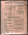 8202 Vintage Mccalls Sewing Pattern Misses 1930s Dress Long Short Sleeve 16 Oop
