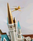 Disney Parks Princess Cinderella s Castle Lightup Christmas Village Figurine 10 
