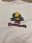 Rare  Vintage The Simpsons Bart Pin Up Large Print T Shirt