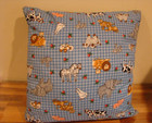 Noahs Ark Pillow Handmade 15x15 - Multi Nursery Throw Decorative