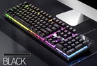 Rgb Mechanical Gaming Keyboard Led Backlit Usb Wired Pc Gamer