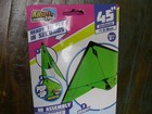 Stunt Sport Kite Dual Line 45    X 21    Lines   Ready 2-fly - Green - Huge Kite   