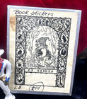 Antioch Bookplates Stickers   Classic Designs   Ex Libris   2 Boxes   70 Pcs Tot