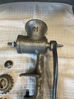Landers 31 Meat Grinder Vintage 1940s Cast Iron Wooden Handle Made In Usa