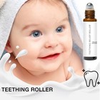 Velaria Teething Roller - 3 Pack  Baby Teething Oil Roller  Natural Relief